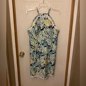 crown & ivy Cayo Coco Halter Dress